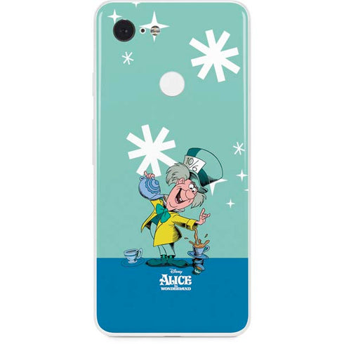 Disney Alice in Wonderland Mad Hatter Tea Party Google Pixel 3 Skin